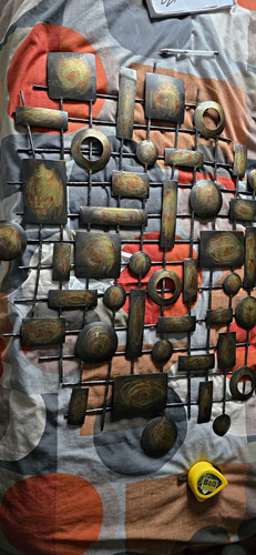 Abstract metal wall - abstract,
