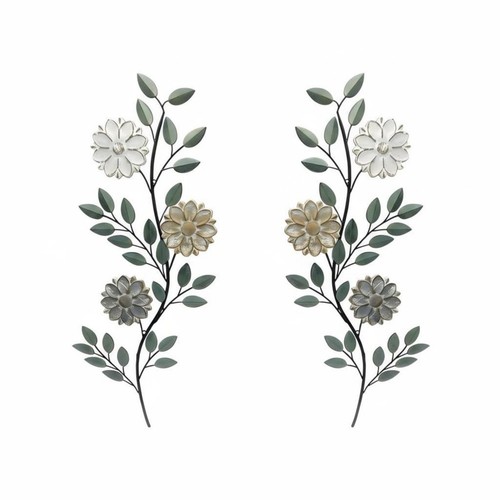 Metal flower wall art - wall,