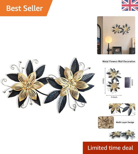 Elegant black gold metal - 3d,