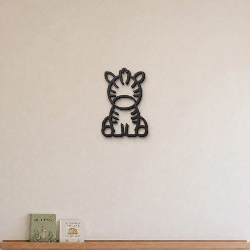 Zebra nursery wall art - zebra,