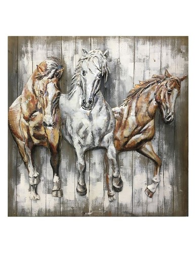 Exquisite metal wall - 3d,