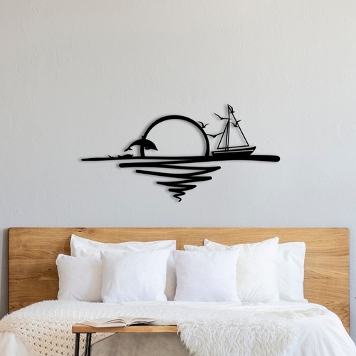 Sunrise metal wall art - sunrise,