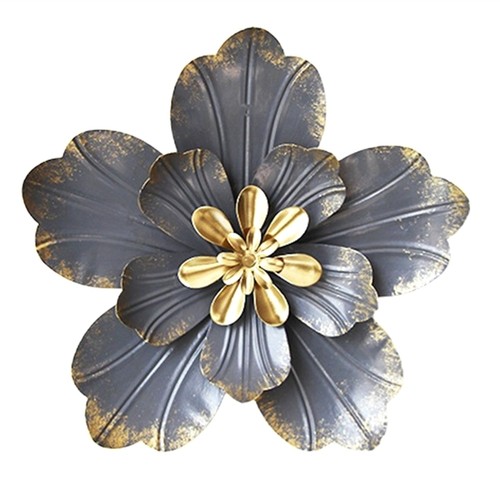 Metal flower wall - wall, art