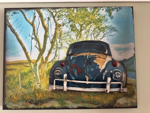 Beetle steel wall art 2 - steel,