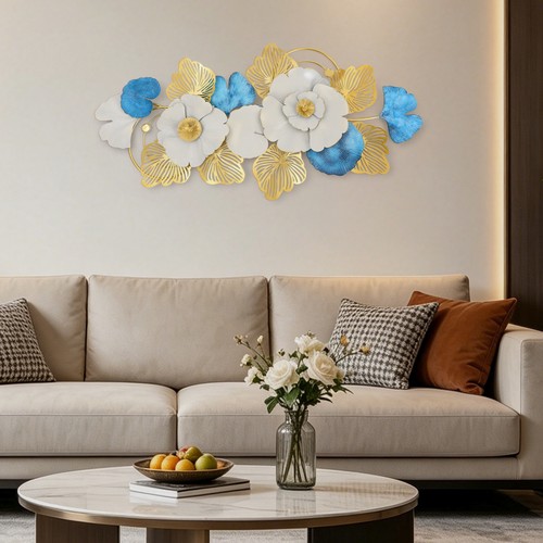 Large metal wall art 3d - metal,
