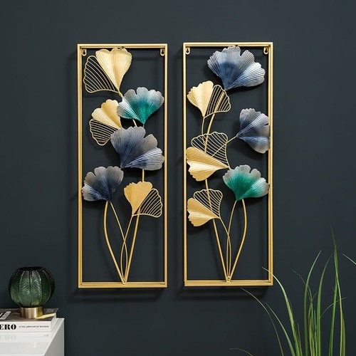 Wall décor abstract metal - 3d,