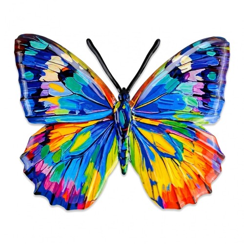 Solvio large metal butterfly - large,