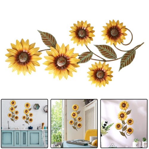 Sunflower wall decorations - sunflower, 3d