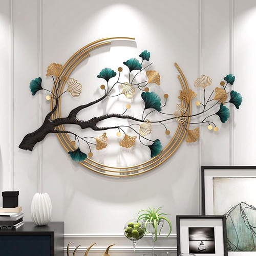 Ginkgo metal wall art - ginkgo,