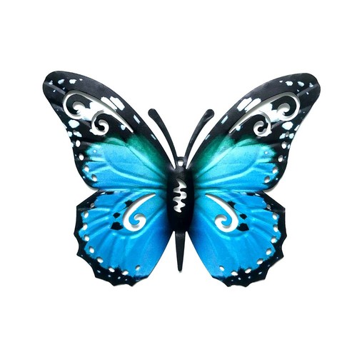 Metal butterfly wall art - metal,
