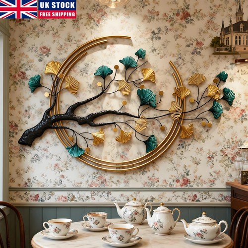 Luxury metal ginkgo tree - luxury,