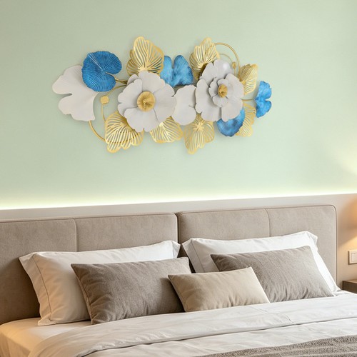 Large metal wall art - metal, 3d