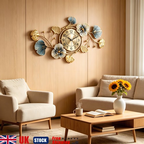 Large metal ginkgo leaf - 3d,