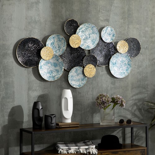 Metal wall art modern - 3d,